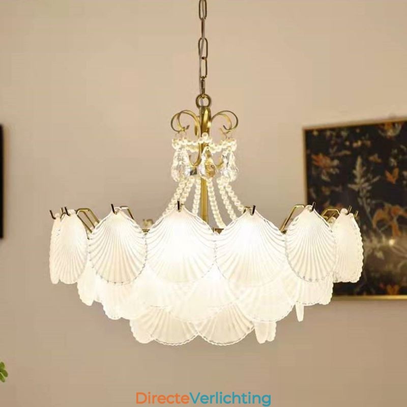 Europese glazen hanglamp Post Modern Scallop hanglamp