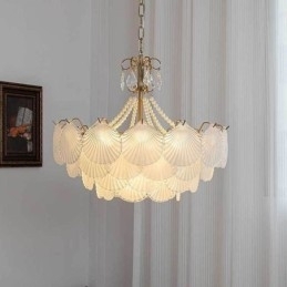 Europese glazen hanglamp Post Modern Scallop hanglamp