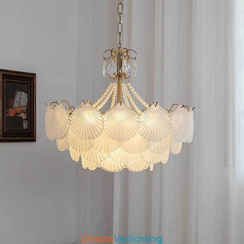 Europese glazen hanglamp Post Modern Scallop hanglamp
