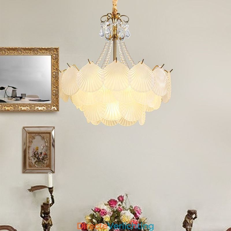 Europese glazen hanglamp Post Modern Scallop hanglamp