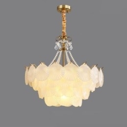 Europese glazen hanglamp Post Modern Scallop hanglamp