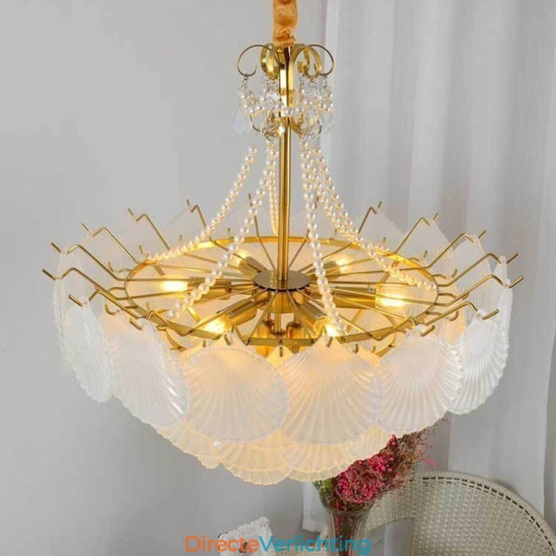 Europese glazen hanglamp Post Modern Scallop hanglamp