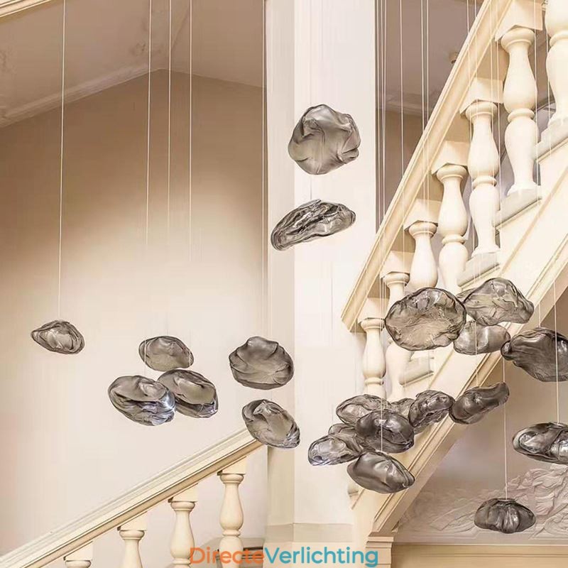 Creatieve Scandinavische hanglamp Glazen kroonluchter Kunst Hanglamp