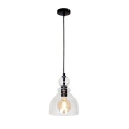 Moderne ijzeren hanglamp Kalebas Glazen hanglamp
