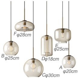 3-lichts glazen hanglamp klassieke cluster hangende verlichtingsarmatuur café