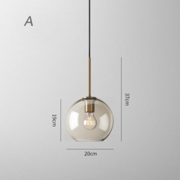 3-lichts glazen hanglamp klassieke cluster hangende verlichtingsarmatuur café