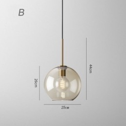 3-lichts glazen hanglamp klassieke cluster hangende verlichtingsarmatuur café