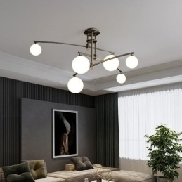 Magic Bean kroonluchter glazen hanglamp