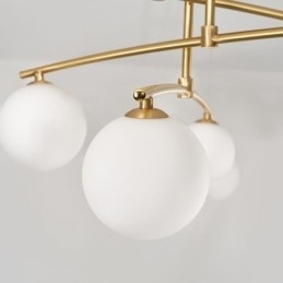 Magic Bean kroonluchter glazen hanglamp