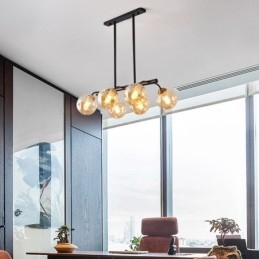 Magic Bean Hanglamp Glazen Bol Verlichting