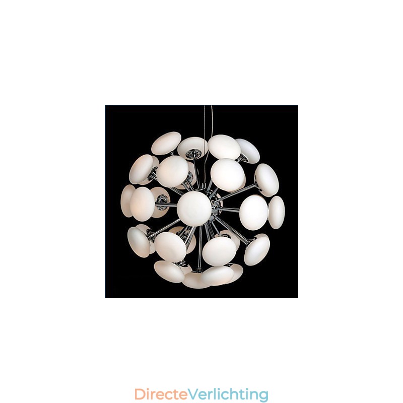 ModernYestaurant Lamp Eenvoudige Ronde Glazen Kunst Hanglamp Europese Stijl