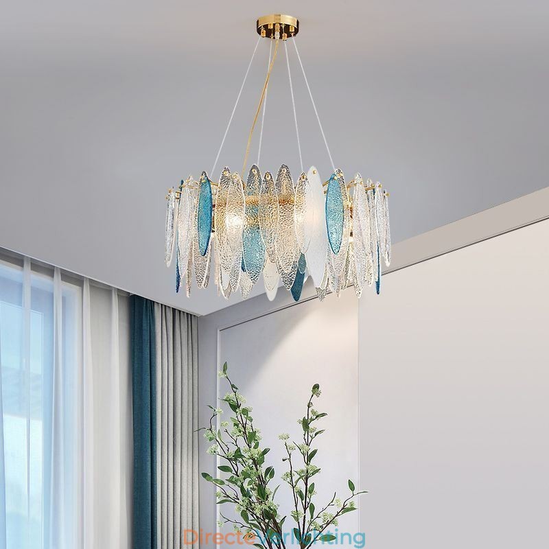 Moderne elegante glazen hanglamp