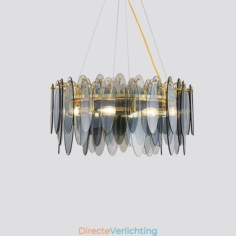 Moderne elegante glazen hanglamp