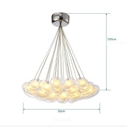 Kroonluchter 22 lampen G4 Retrofit Modern Hedendaags
