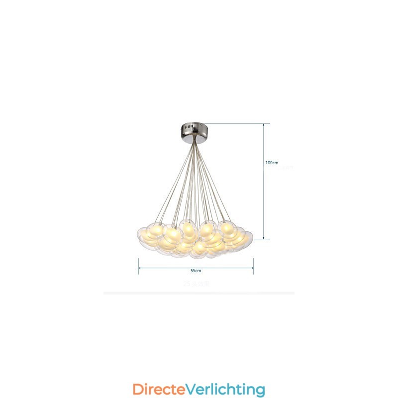 Kroonluchter 22 lampen G4 Retrofit Modern Hedendaags