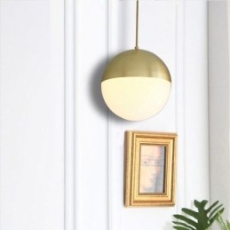 Moderne glazen bol hanglamp eiland ideeën lamp