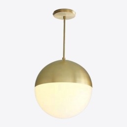 Moderne glazen bol hanglamp eiland ideeën lamp