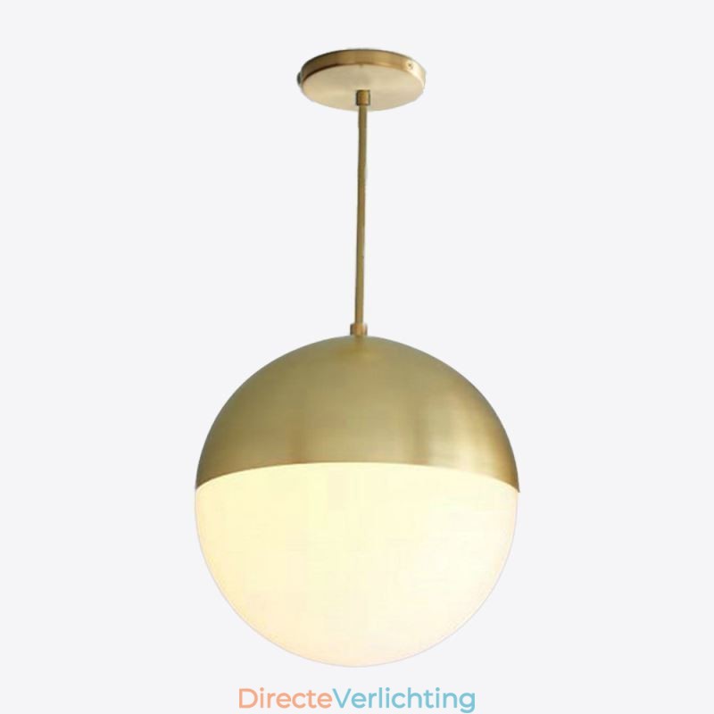 Moderne glazen bol hanglamp eiland ideeën lamp