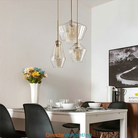 Moderne eenvoudige glazen hanglamp Moderne eenvoudige glazen hanglamp