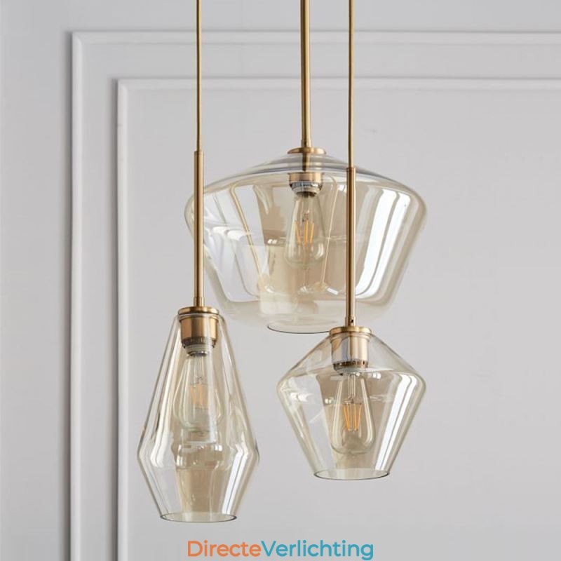Moderne eenvoudige glazen hanglamp