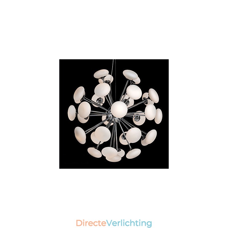 ModernYestaurant Lamp Eenvoudige Ronde Glazen Kunst Hanglamp Europese Stijl