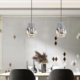 Kleurrijke hanglamp zeepbel glazen plafondlamp eilandlamp
