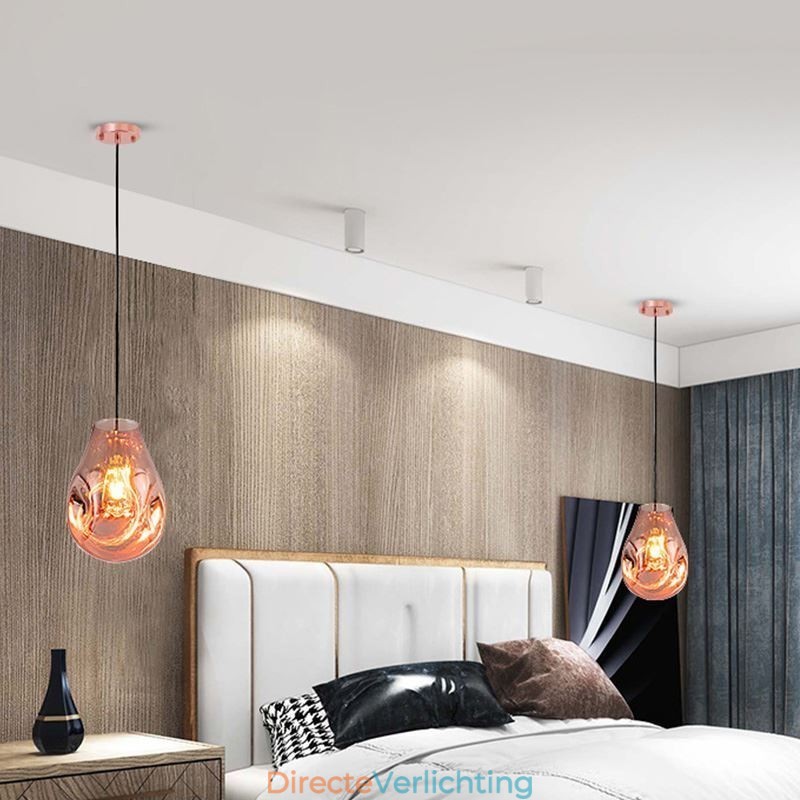 Kleurrijke hanglamp zeepbel glazen plafondlamp eilandlamp