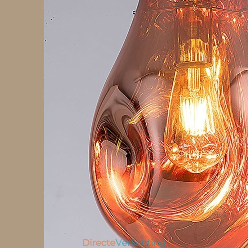 Kleurrijke hanglamp zeepbel glazen plafondlamp eilandlamp