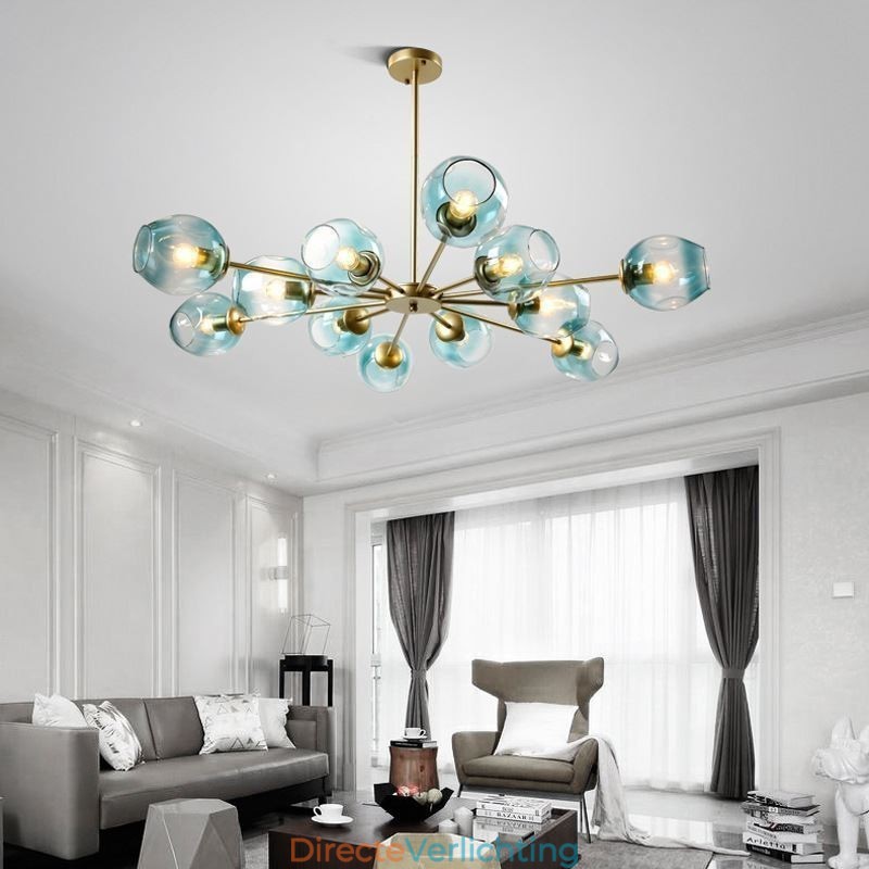 Nordic Glazen Hanglamp Magische Bonen Vorm Lamp Kroonluchter Verlichting