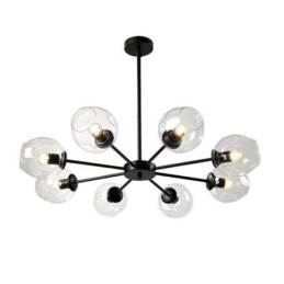 Nordic Glazen Hanglamp Magische Bonen Vorm Lamp Kroonluchter Verlichting