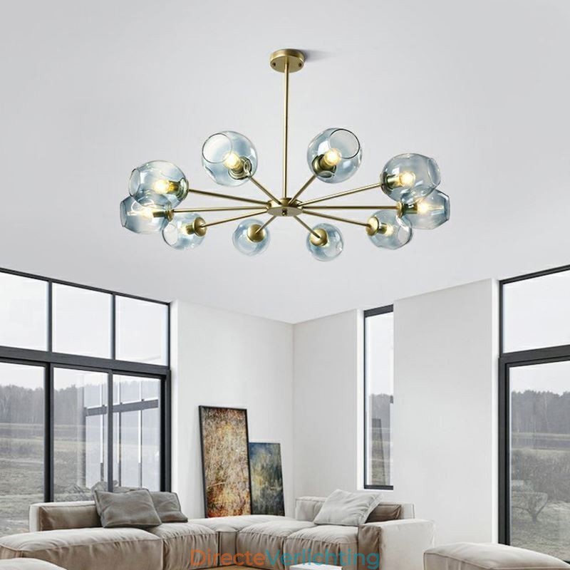 Nordic Glazen Hanglamp Magische Bonen Vorm Lamp Kroonluchter Verlichting
