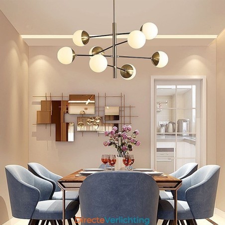 Nordic Glazen Hanglamp Magische Bonen Vorm Kroonluchter Verlichting Lamp Nordic Glazen Hanglamp Magische Bonen Vorm Kroonluchter Verlichting Lamp
