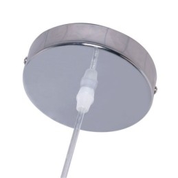 Klassieke glazen hanglamp, houten hoornlamp, creatieve verlichting