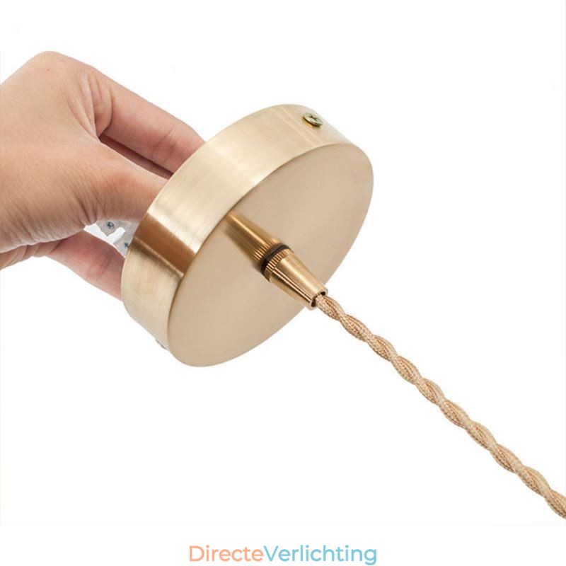 Moderne Retro Glazen Hanglamp Bloem Kap Lamp Met Draaischakelaar Licht