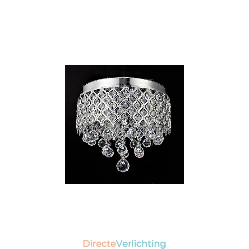 Traditionele klassieke kristalchroom metalen inbouw