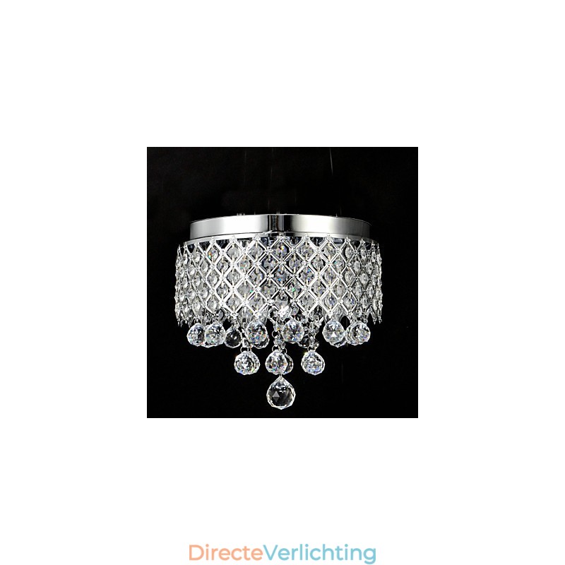 Traditionele klassieke kristalchroom metalen inbouw