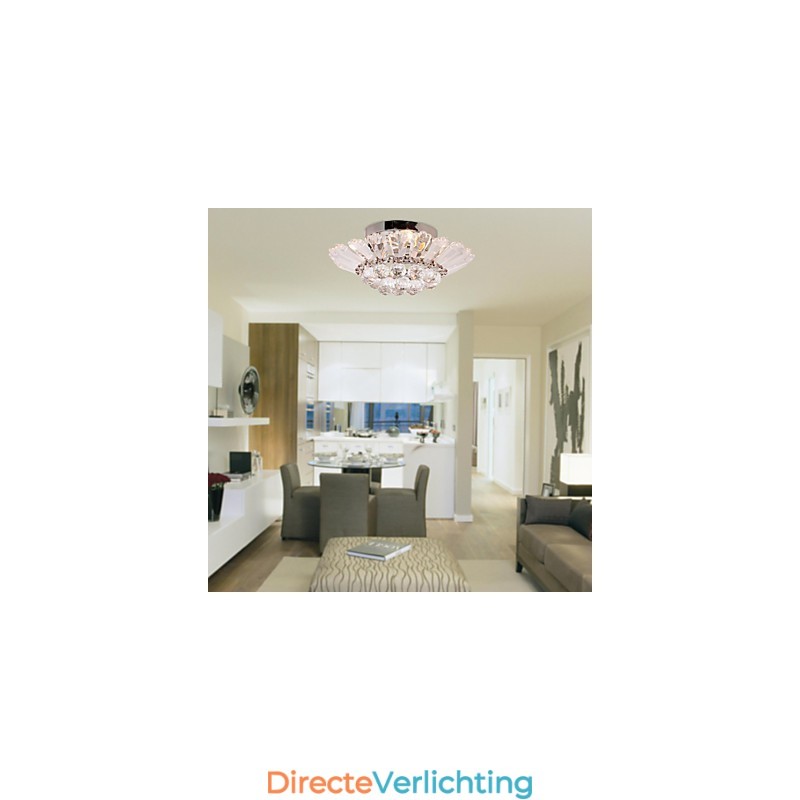 Moderne semi-inbouw in kristallook