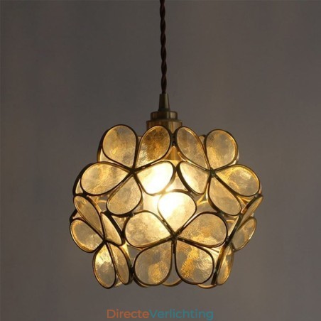Nordic Creative Hanglamp Glazen Huisverlichting Bloemblaadje Vorm Lamp Bedlamp Nordic Creative Hanglamp Glazen Huisverlichting Bloemblaadje Vorm Lamp Bedlamp