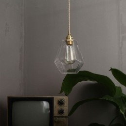 Nordic Retro Hanglamp Messing Glas Thuisverlichting Toren Vorm Lamp Lamp