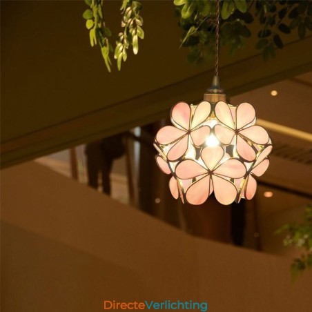 Nordic Creative Hanglamp Glas Thuisverlichting Bloemblaadje Vorm Lamp Lamp Nordic Creative Hanglamp Glas Thuisverlichting Bloemblaadje Vorm Lamp Lamp
