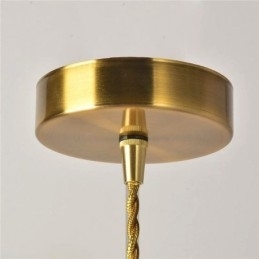 Jelly Jar Lamp Armatuur Geribbelde Glazen Hanglamp