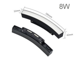 Ronde railverlichting magnetische inbouwrailverlichtingsarmatuur 150cm