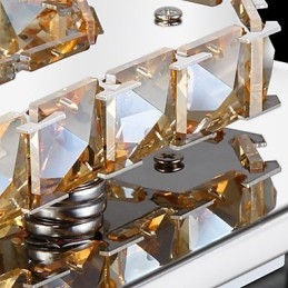 Moderne eigentijdse gegalvaniseerde metalen inbouw