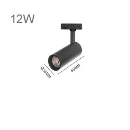 Circulair railsysteem Magnetische inbouwrailverlichtingsarmatuur 120cm