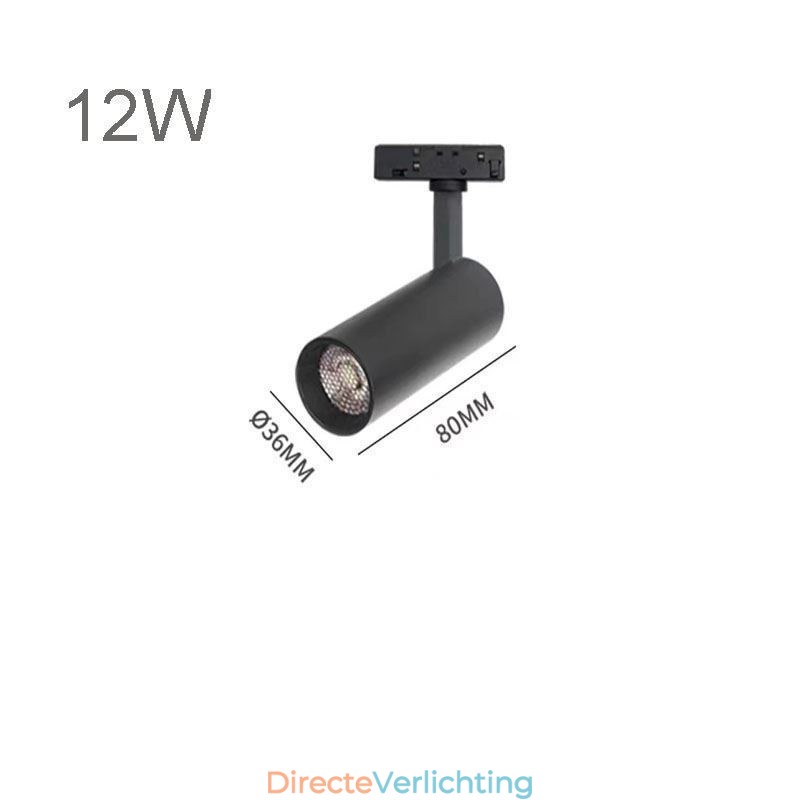 Circulair railsysteem Magnetische inbouwrailverlichtingsarmatuur 120cm
