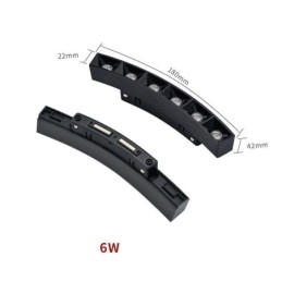 Circulair railsysteem Magnetische inbouwrailverlichtingsarmatuur 120cm