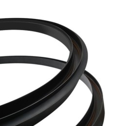 Verzonken rails voor verlichting Ronde magnetische aluminium railstrips