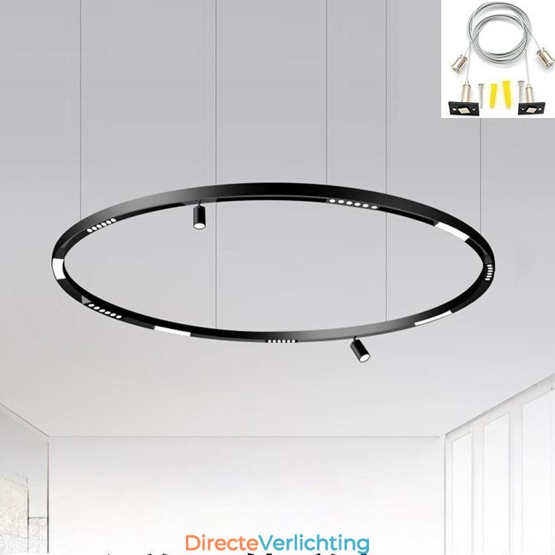 Verzonken rails voor verlichting Ronde magnetische aluminium railstrips