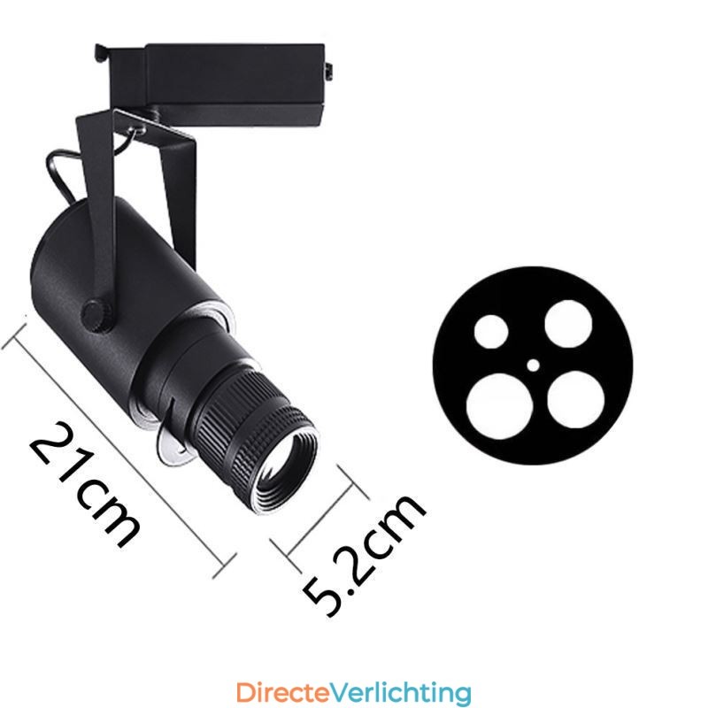 Spotlight Stage KTV Plafondspotlight 4 niveaus van diafragma-aanpassing