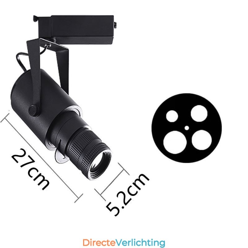 Spotlight Stage KTV Plafondspotlight 4 niveaus van diafragma-aanpassing